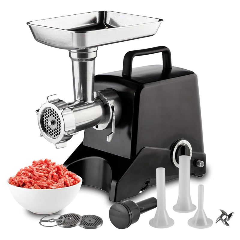 #12 Electric Meat Grinder, Electric Meat Chopper Aluminum Housing, Heavy Duty Meat Mincer