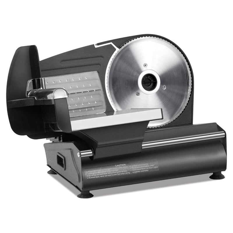 7.5" Electric Meat Slicer, with Stainless Steel Blade