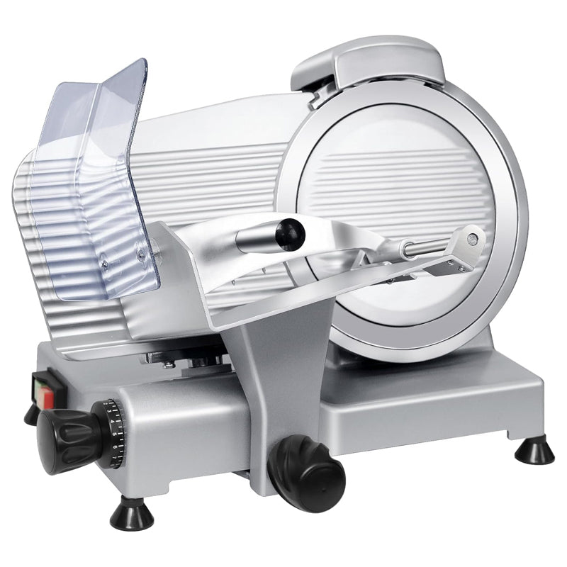 10" Commercial Meat Slicer, 340W, Electric Deli Slicer