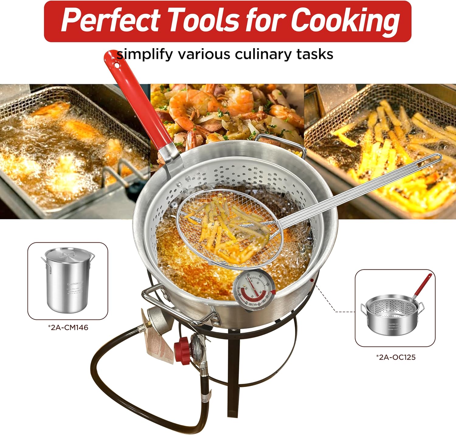 9-Inch Round Wire Skimmer