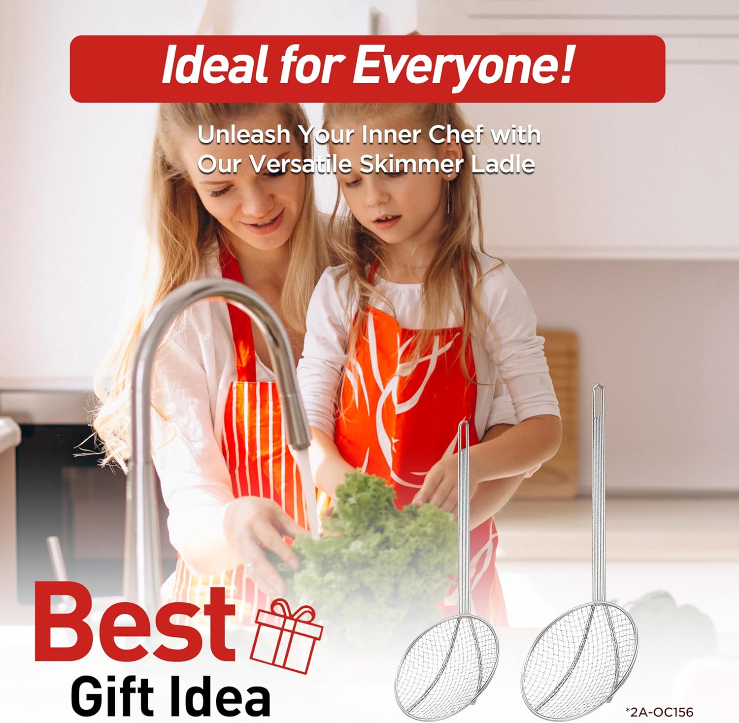 6-Inch Round Wire Skimmer