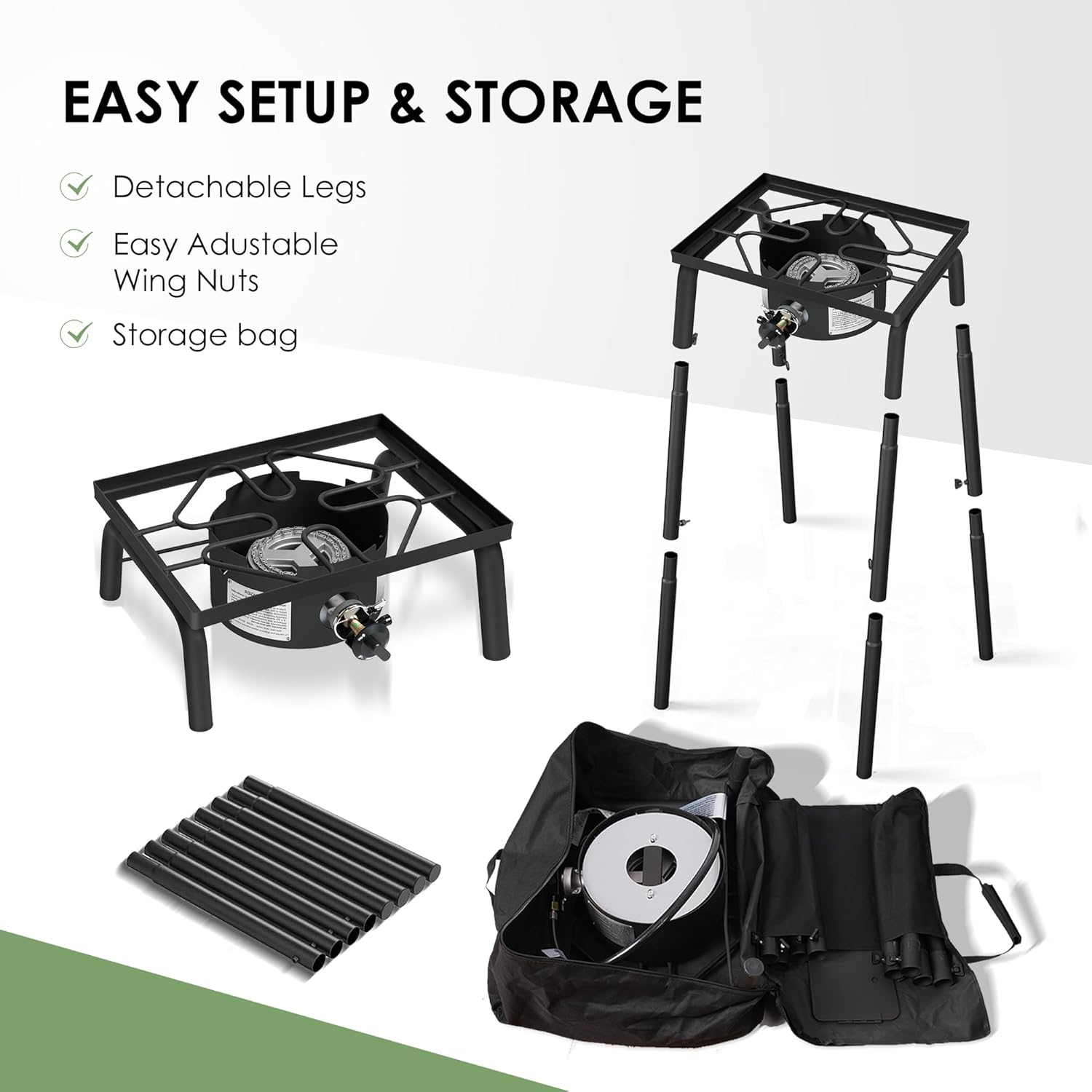 One Burner Outdoor Camping Gas Stove