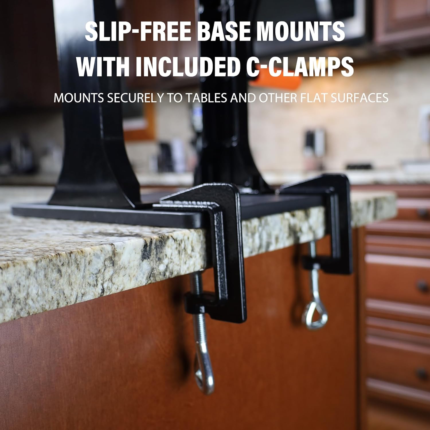 2-in-1 Manual Meat Tenderizer, Jerky Slicer, 2 Sets of Stainless Steel Blades