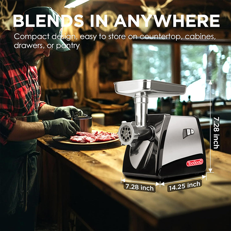 #8 Electric Meat Grinder, 575W with 2 Meat Claws and 1 Brush