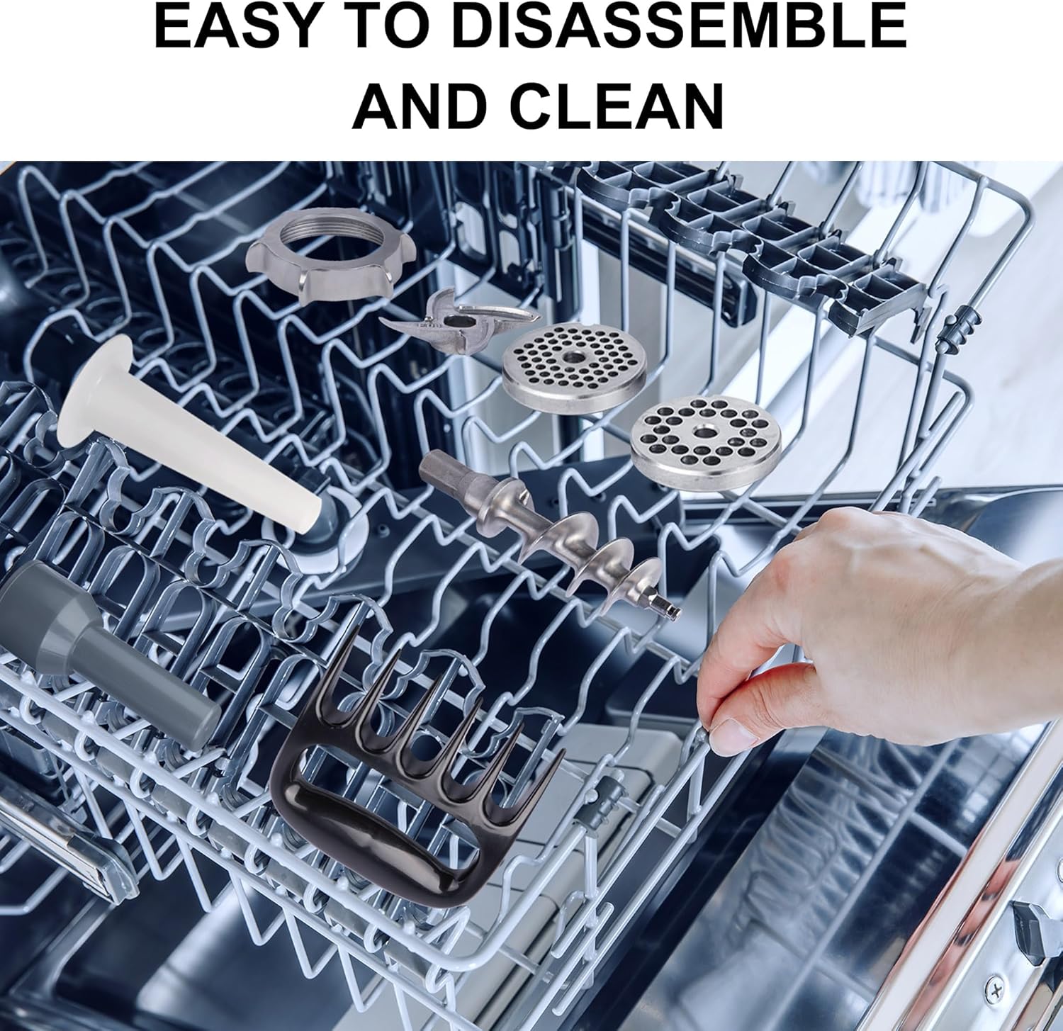 #8 Meat Grinders, 0.4HP 260lbs/H, ETL Approved