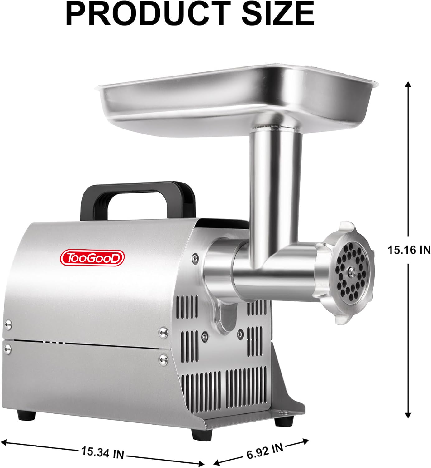 #8 Meat Grinders, 0.4HP 260lbs/H, ETL Approved