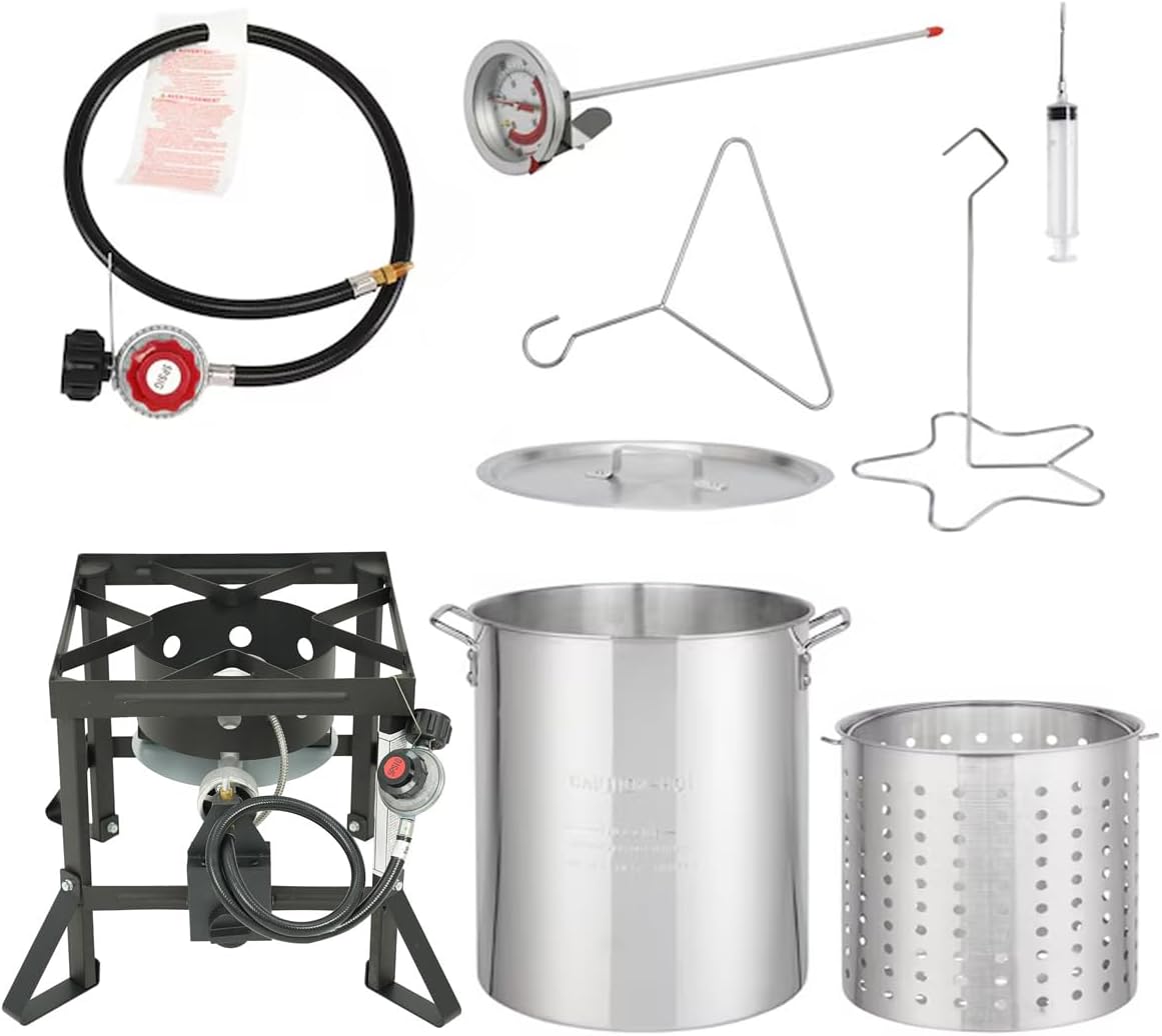 36Qt Turkey Fryer with Propane Burners