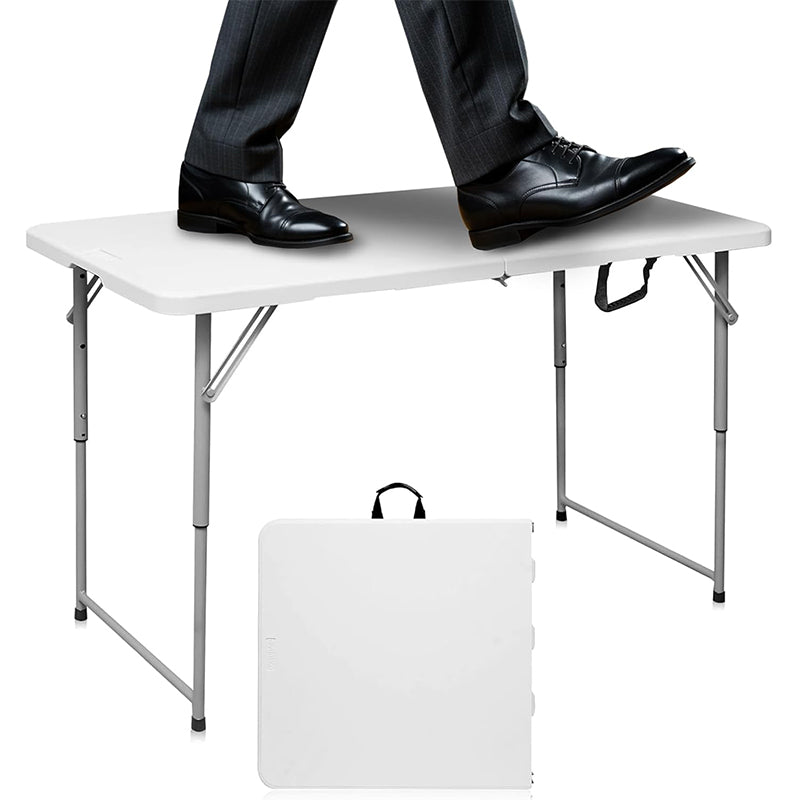 4 FT Portable HDPE Foldable Table