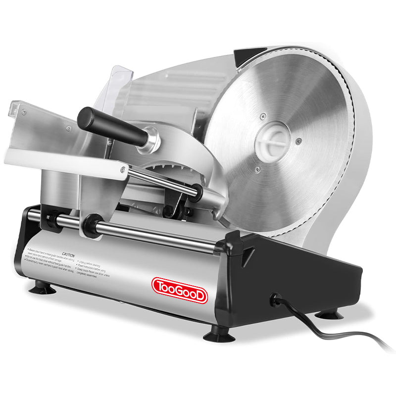 Electric Meat Slicer with 8.7" Stainless Steel Blade