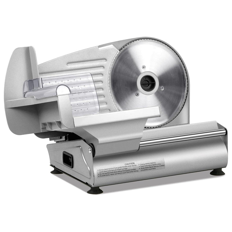 Electric Meat Slicer Machine for Home, 7.5" Stainless Steel Blade