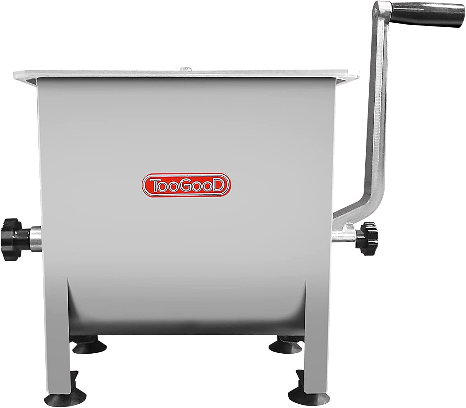 Meat Mixer, 25 lbs / 4.2 gallons tank,Manually Cranked or Motorized