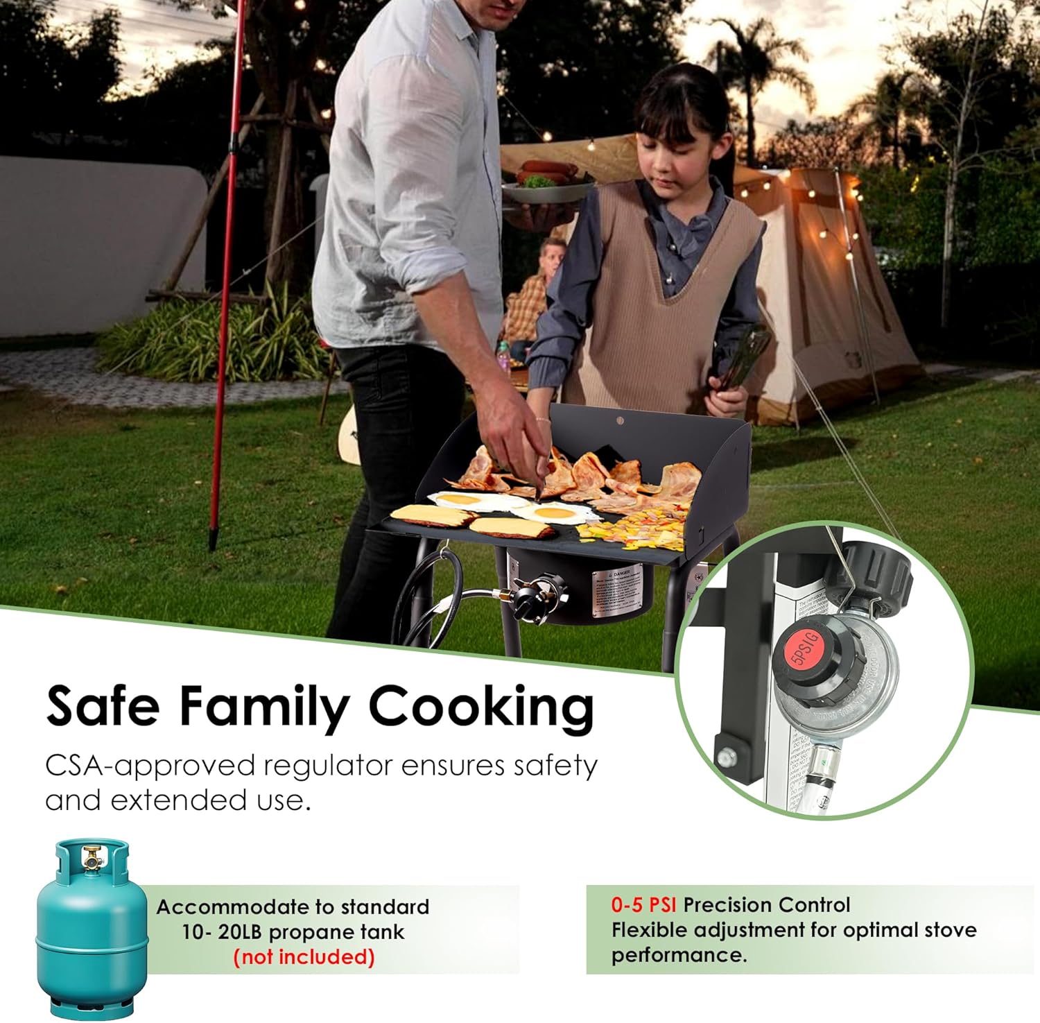 One Burner Outdoor Camping Gas Stove