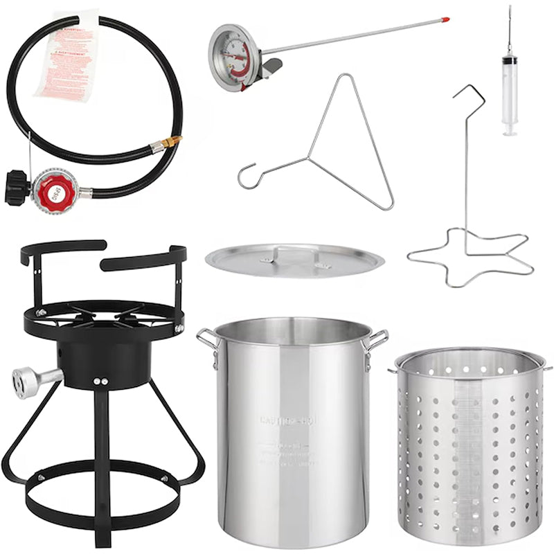 30Qt Turkey Fryer with Propane Burners