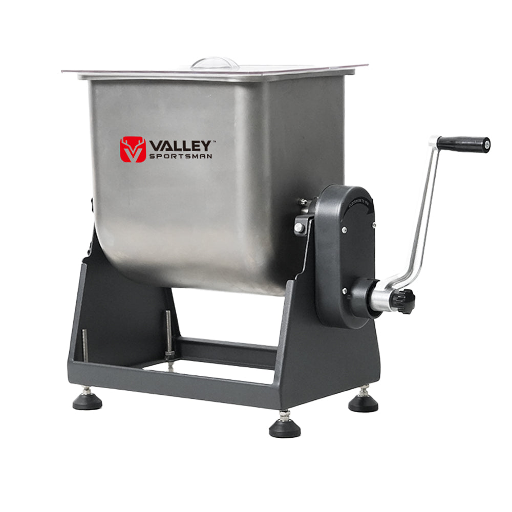 50lbs Electric Meat Mixer, 350 W, Three-Way Tilting, Transparent Cover