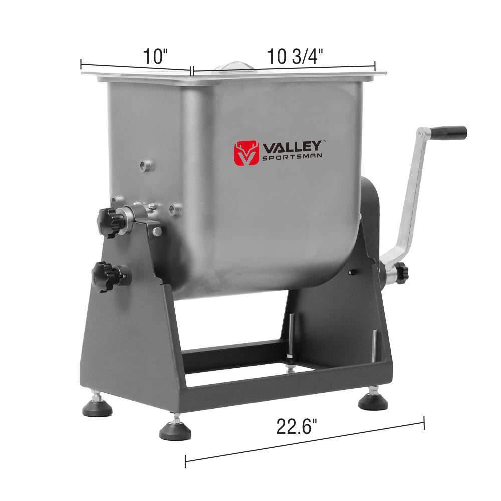 50lbs Electric Meat Mixer, 350 W, Three-Way Tilting, Transparent Cover