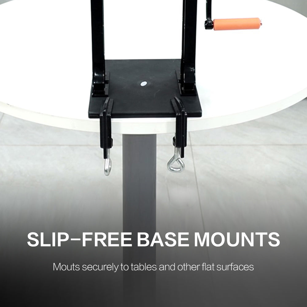 2-in-1 Meat Tenderizer & Slicer, 2 Set of Blades, Countertop-Friendly Size